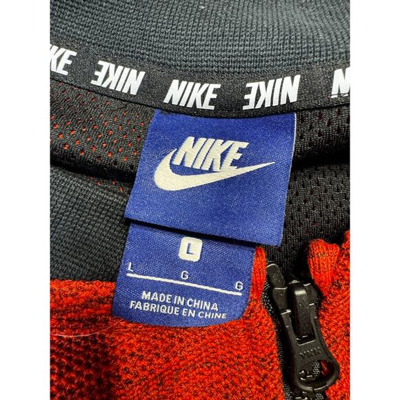 Nike Vintage Tech Knit Full Zip Jacket Team Rare
Red Black Size L - Picture 12 of 12